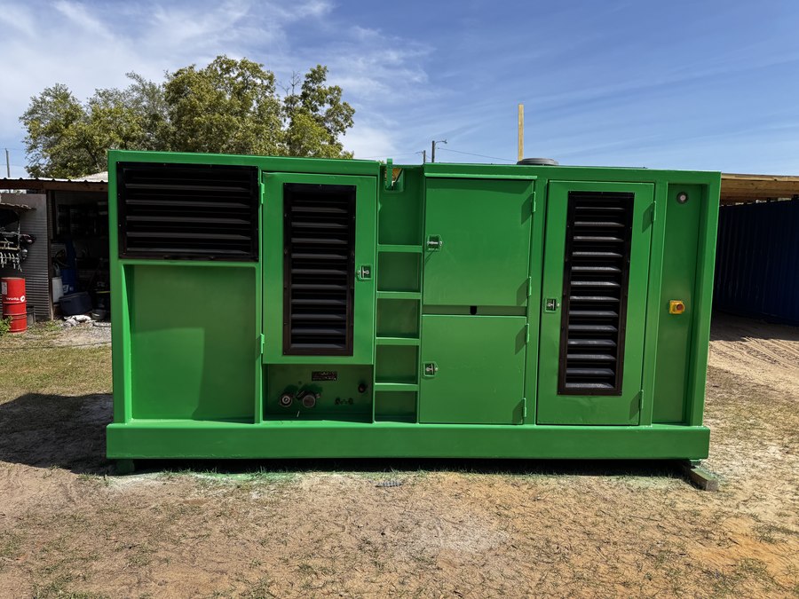 Second power pack unit fully restored, angle view